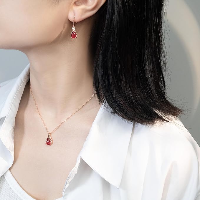 サファイア ネックレス レディース ピアス セット 人気 「ラブストーン」シルバー925 金属アレルギー対応 錆びな ネックレス 9月誕生石 ペンダント パーティー 成人式 誕生日 プレゼント女性 人気 アクセサリー